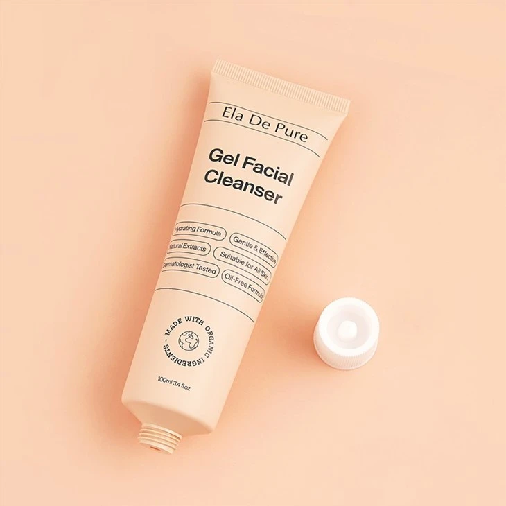 100ml Facial Cleanser Cream Tube With Screw Cap