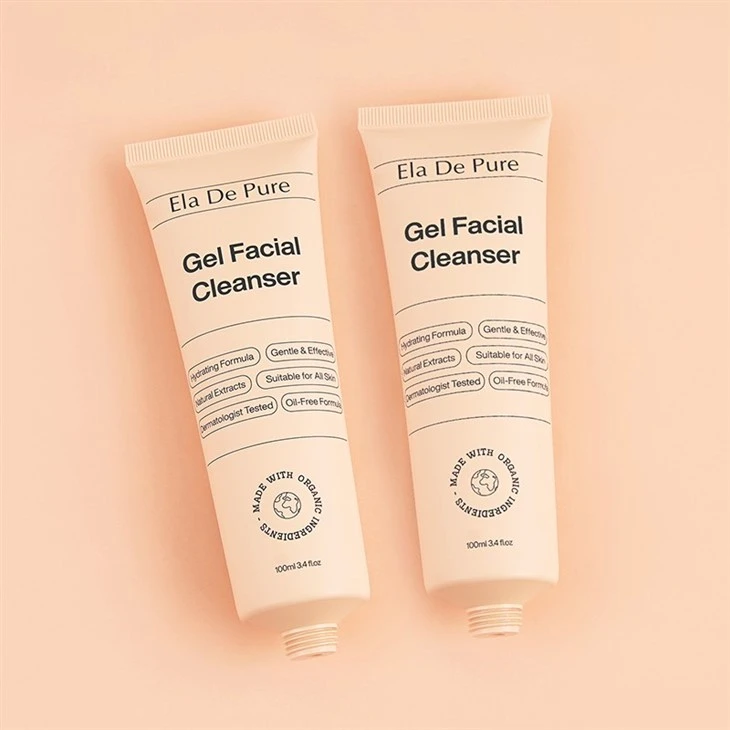 100ml Facial Cleanser Cream Tube With Screw Cap