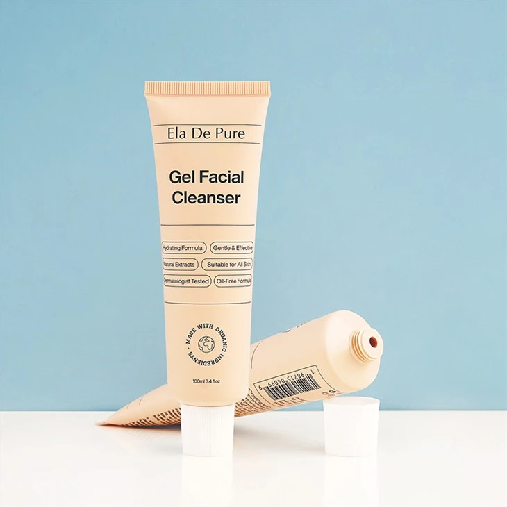 100ml Facial Cleanser Cream Tube With Screw Cap