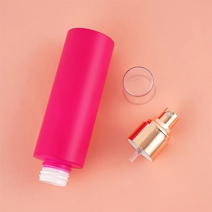 120ml Pink Skin Care Container Packaging Fine Mist Facial Spray Bottle